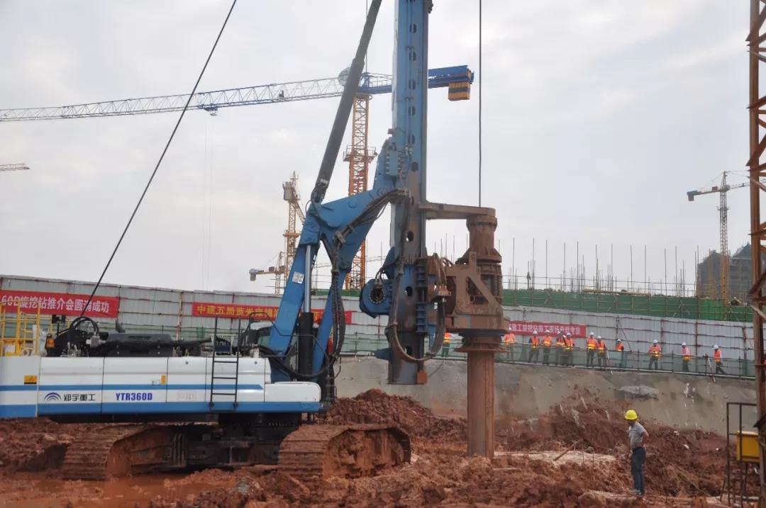 3499拉斯维加斯重装五项全能YTR360D旋挖钻机引爆南宁！